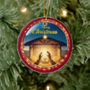 Search for scene christmas tree decorations Manger