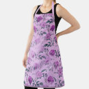 Search for floral designer aprons Purple
