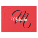 Search for red tablecloths Modern