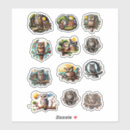 Search for wood owl stickers Nature