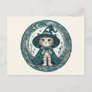 Search for witch cat postcards Orange