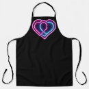 Search for neon pink aprons Black