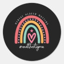 Search for human brain stickers Mental health awareness