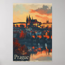 Search for prague vintage posters Charles bridge