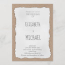 Search for cardboard invitations Kraft paper
