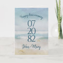Search for date anniversary cards Beach