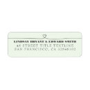 Search for hearts return address labels Trendy