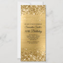 Search for magnet birthday invitations Glitter