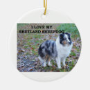 Search for sheltie christmas tree decorations Collie
