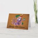 Search for octopus christmas cards Cute