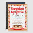 Search for pancakes and pajamas birthday invitations Pancake birthday party