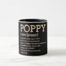 Search for funny poppy mugs Grandpa