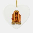 Search for hot dogs christmas tree decorations Dachshund