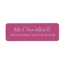 Search for plain purple labels Modern