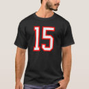 Search for number 15 tshirts Sports