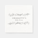 Search for floral baby shower napkins Summer