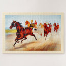 Search for horse racing puzzles Vintage