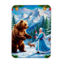 Search for snowing magnets Mountains