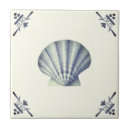 Search for blue sea shell tiles Beach house