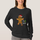 Search for cute christmas gingerbread man tshirts Trends