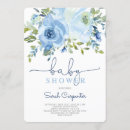 Search for blue watercolor baby shower invitations Rustic