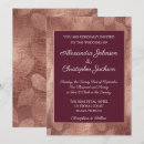 Search for rose gold leaf invitations Modern