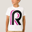 Search for letter r tshirts Black