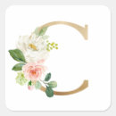 Search for monogram letter c stickers Botanical