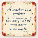 Search for best teacher coasters Flowers