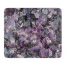 Search for geode chopping boards Amethyst
