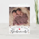 Search for godparents proposal cards Christening
