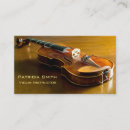 Search for violin business cards Instructor