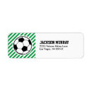 Search for soccer return address labels Sport