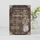 Search for babys breath mason jar wedding invitations Wood