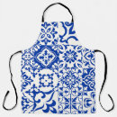 Search for set aprons Blue