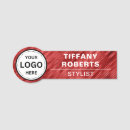 Search for red name tags Job title