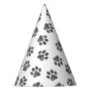 Search for black paper party hats Black and white