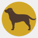 Search for chocolate labrador stickers Retriever