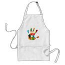 Search for dirty aprons Hand