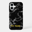 Search for your name here iphone cases Black