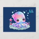 Search for creatures postcards Underwater