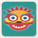 Search for chinese new year coasters Red