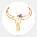 Search for bull skull stickers Boho