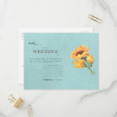 Search for yellow and turquoise wedding invitations Modern