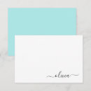 Search for aqua note cards Script