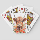 Search for cow playing cards Floral