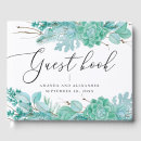 Search for winter wedding guest books Watercolor