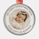 Search for grey christmas tree decorations Baby girl