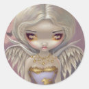 Search for purple angel stickers Fairy