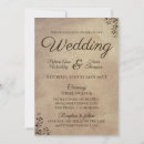 Search for elegant scroll invitations Rustic